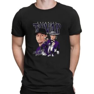 Ezequiel Tovar Colorado Rockies vintage t shirt