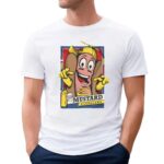 Cleveland Team Mustard Hotdog T Shirt