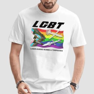 LGBT Laser-Guided Bombs And Torpedoes Pride T Shirt