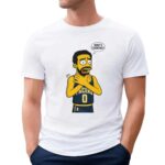 Indiana Pacers Tyrese Haliburton Who's Choking Meme Cartoon T Shirt