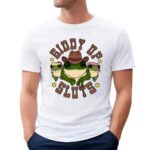 Frog Giddy Up Sluts T Shirt