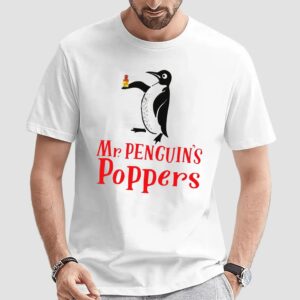 Mr. Penguin's Poppers Rush Meme T Shirt