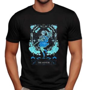Frieren Frieren Beyond Journey’s End The Mentor Tarot card t shirt