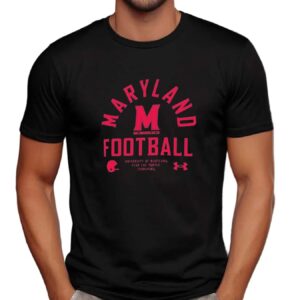 Maryland Terrapins 2025 Sideline Football Performance T Shirt