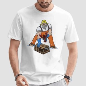 Lobsterman Three Point Stance T Shirt