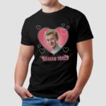 Marvel Fantastic Four Johnny Storm Human Torch Heart T Shirt