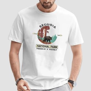 California National Park Sequoia t shirt