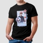 Death Note Light I am Kim Chibi Glitter T Shirt