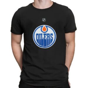 Grant Fuhr Royal Edmonton Oilers Name and Number T Shirt