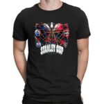 Florida Panthers Vs Edmonton Oilers 2025 Stanley Cup Final Dueling Helmets T Shirt