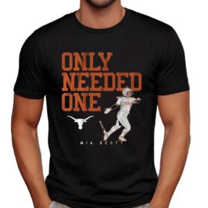 Mia Scott Texas Longhorns Softball Only Needed One T Shirt