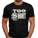 Tupac Too Short Metallic Shiny Ink T Shirt