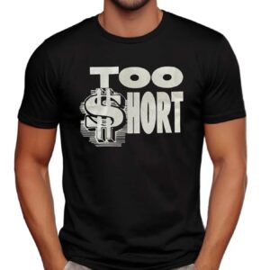Tupac Too Short Metallic Shiny Ink T Shirt