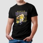 Austin Reaves Los Angeles Lakers shattered t shirt