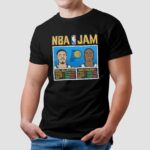 NBA Jam Indiana Pacers Duo Haliburton And Mathurin Arcade Style T Shirt