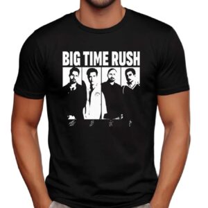 Big Time Rush Tour 2025 Signature T Shirt