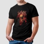 Slayer World Painted Blood Skulls T Shirt