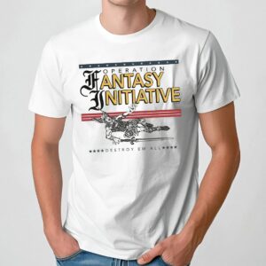 Operation Fantasy Initiative Destroy Em All Warrior T Shirt