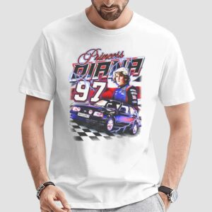 Princess Diana 97 Nascar Racing Parody T Shirt