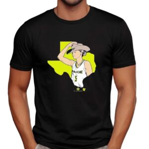 Paige Bueckers Cowboy Bueckers Texas Map T shirt