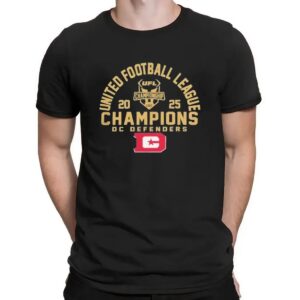 DC Defenders United Football League Champions 2025 T Shirt