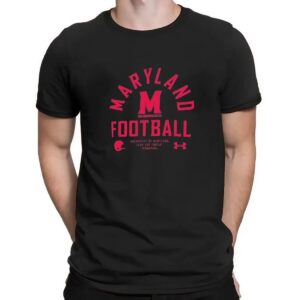 Maryland Terrapins 2025 Sideline Football Performance T Shirt