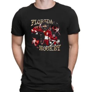 Florida Panthers Hockey Barkov Tkachuk Bobrovsky Grunge T Shirt