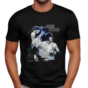 Freddie Freeman Los Angeles Dodgers grunge t shirt