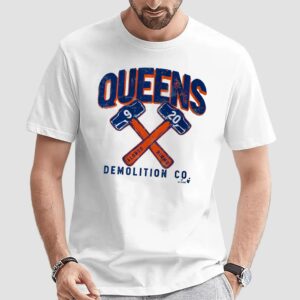 Pete Alonso and Brandon Nimmo Queens Demolition Co T Shirt