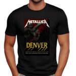 Metallica Concert Tour M72 World Tour June 26 and 29, 2025 Tonight In Denver Colorado Setlist Canvas Poster T Shirt