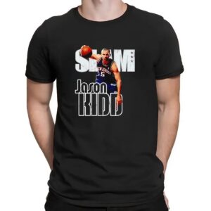 Slam New Jersey Nets Jason Kidd Vintage T Shirt