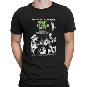 Night Of The Living Dead They Won't Stay Dead Horror Movie T Shirt