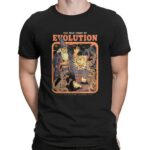 The True Story Of Evolution No Meteor Needed Wizard T Shirt