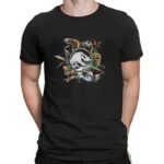 Jurassic World Rebirth Circle Logo Dinosaurs T Shirt