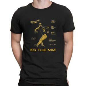 The Miz 32 Milwaukee Brewers Jacob Misiorowski signature t shirt