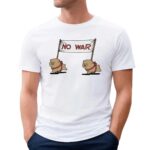 No War Peace Puppy T Shirt