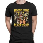 Mercedes X Eddie Black Tiger T Shirt