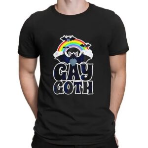 Gay Goth LGBT Pride t shirt