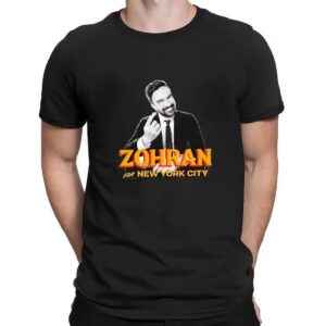 Zohran For New York City Vintage Style Zohran Mamdani T Shirt