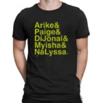 Dallas Wings Ampersand Stars 2025 T Shirt
