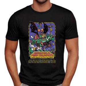 Psychedelic Porn Crumpets European Tour August 2025 Dates T Shirt