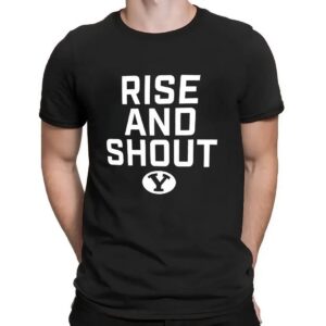 BYU cougars rise and shout t shirt