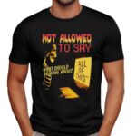 Skeleton Computer Not Allowed To Say What Should Be Done About T Shirt