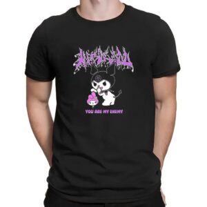 You Are My Enemy Kuromi And My Melody Sanrio T Shirt