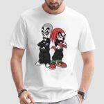 Roger American Dad Knuckles The Echidna Sonic The Hedgehog Mashup T Shirt