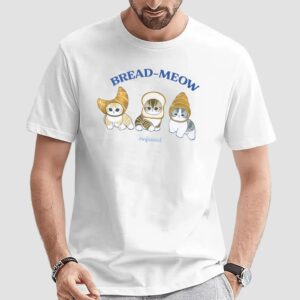 Cat Bread Meow Mofusand Croissant Sandwich T Shirt