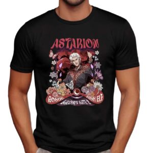 Astarion Rogue High Elf Baldurs Gate 3 Gift For Gamer T Shirt