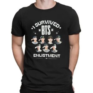 I Survived BTS Enlistment T Shirt