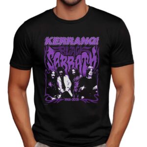 Black Sabbath With Kerrang On 1968 2025 T Shirt