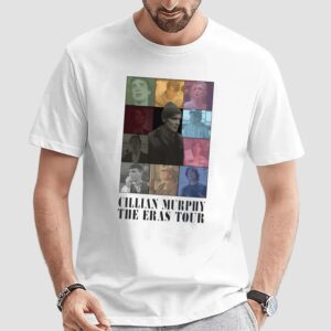 Cillian Murphy Iconic Movie Moments Eras Tour Parody T Shirt